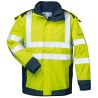 1 Stück Gerhard Multinorm 3in1 Parka Warnschutz Gelb/Marine, vielseitig und wetterfest für optimale Sicherheit