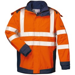 1 Stück ARNOLD MULTINORM 3in1 Parka aus Warnschutzmaterial in orange und marineblau