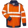 1 Stück ARNOLD MULTINORM 3in1 Parka aus Warnschutzmaterial in orange und marineblau