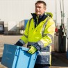 1 Stück ELYSEE Warnschutzparka aus Polyester in Gelb/Marine, EN ISO 20471/3, EN 343 zertifiziert