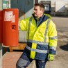 1 Stück ELYSEE Warnschutzparka aus Polyester in Gelb/Marine, EN ISO 20471/3, EN 343 zertifiziert