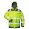1 Stück ELYSEE Warnschutzjacke 2-in-1 aus Polyester in Gelb/Grau, EN ISO 20471/3, EN 343, EN ISO 13688
