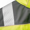 1 Stück ELYSEE Warnschutzjacke 2-in-1 aus Polyester in Gelb/Grau, EN ISO 20471/3, EN 343, EN ISO 13688