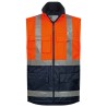 1 Stück ELYSEE Warnschutz-Parka aus Polyester in Orange/Marine, EN ISO 20471/3, EN 343 zertifiziert