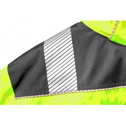 1 Stück ELYSEE Warnschutzjacke 2in1 orange/grau, EN ISO 20471/3, EN 343, EN ISO 13688, wetterfest und sicher