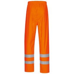 1 Stück Linus Warnschutz Bundhose PU orange - EN ISO 20471/1, EN 343/3, ideal für Sicherheit und Sichtbarkeit
