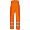 1 Stück Linus Warnschutz Bundhose PU orange - EN ISO 20471/1, EN 343/3, ideal für Sicherheit und Sichtbarkeit