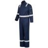 1 Stück Sauli Multinorm Overall 220 g/m² aus Baumwolle in Marineblau für optimalen Schutz und Tragekomfort
