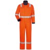 1 Stück Eskil Multinorm Overall aus 270 g/m² Material in Orange/Marine für sicheren und komfortablen Schutz