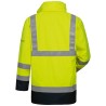 1 Stück TOIVO Multinorm Parka Warnschutzjacke aus Polyester in Gelb/Marine