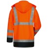 1 Stück AARO Multinorm Parka Warnschutz orange/marine, wasserabweisend, atmungsaktiv, für optimale Sichtbarkeit
