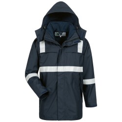 1 Stück ELYSEE Multinorm Parka aus wasserabweisendem Material in Marineblau