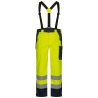 1 Stück PONTUS MULTINORM Bundhose Warnschutz gelb/marine aus strapazierfähigem Material