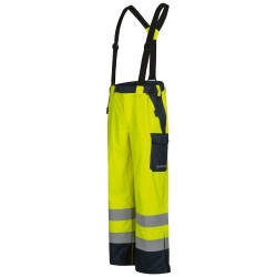 1 Stück PONTUS MULTINORM Bundhose Warnschutz gelb/marine aus strapazierfähigem Material