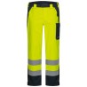 1 Stück PONTUS MULTINORM Bundhose Warnschutz gelb/marine aus strapazierfähigem Material