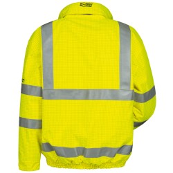 1 Stück Safestyle Pilotjacke mit Warnschutz in Gelb für höchste Sichtbarkeit und Sicherheit