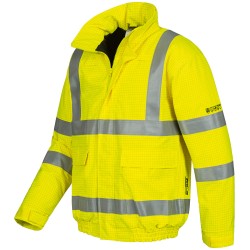 1 Stück Safestyle Pilotjacke mit Warnschutz in Gelb für höchste Sichtbarkeit und Sicherheit