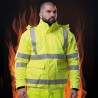 1 Stück Safestyle Pilotjacke mit Warnschutz in Gelb für höchste Sichtbarkeit und Sicherheit
