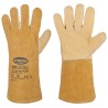60 Paar WELDER-PROFI4 STRONGHAND® Schweisserhandschuhe aus Rind-Spaltleder und Vollleder, beige, CAT 2