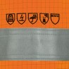 1 Stück Ambrosius Multinorm Regenjacke, Warnschutz, wasserdicht, orange, ideal für Sicherheitseinsätze