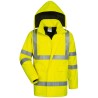 1 Stück Sebald Winterjacke mit Warnschutz in sicherem Gelb für optimale Sichtbarkeit und Schutz bei kalten
