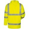1 Stück Sebald Winterjacke mit Warnschutz in sicherem Gelb für optimale Sichtbarkeit und Schutz bei kalten