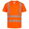 1 Stück ELYSEE UV- und Warnschutz-T-Shirt, orange, EN ISO 20471/2, EN 13758-2, für optimale Sichtbarkeit und Schutz
