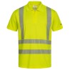 1 Polo-Shirt ELYSEE® UV- und Warnschutz aus 100% Baumwolle in leuchtendem Gelb, EN ISO 20471/2, EN 13758-2
