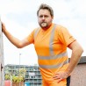 1 Stück ELYSEE UV- und Warnschutz-T-Shirt, orange, EN ISO 20471/2, EN 13758-2, für optimale Sichtbarkeit und Schutz