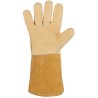 60 Paar WELDER-PROFI4 STRONGHAND® Schweisserhandschuhe aus Rind-Spaltleder und Vollleder, beige, CAT 2