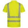 1 Polo-Shirt ELYSEE® UV- und Warnschutz aus 100% Baumwolle in leuchtendem Gelb, EN ISO 20471/2, EN 13758-2