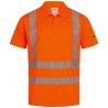 1 Polo-Shirt ELYSEE® UV- und Warnschutz orange EN ISO 20471/2, EN 13758-2, hohe Sichtbarkeit und Sicherheit