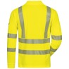 1 Stück ELYSEE UV- und Warnschutz Langarm Polo-Shirt, gelb, EN ISO 20471/2, EN 13758-2 zertifiziert