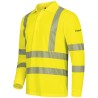 1 Stück ELYSEE UV- und Warnschutz Langarm Polo-Shirt, gelb, EN ISO 20471/2, EN 13758-2 zertifiziert