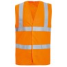 1 Stück Tammo Warnschutzweste, flammhemmend, orange, EN ISO 20471/2, EN ISO 14116, EN ISO 13688
