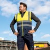 1 Stück Safestyle Warnschutzweste EN ISO 20471/1, EN ISO 13688, gelb/marine, hochsichtbar und sicher