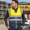 1 Stück Safestyle Warnschutzweste EN ISO 20471/1, EN ISO 13688, gelb/marine, hochsichtbar und sicher