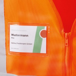 1 Stück Safestyle Warnschutzweste orange, EN ISO 20471/2, EN ISO 13688, hohe Sichtbarkeit und Sicherheit