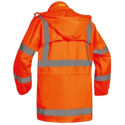 1 Stück Safestyle Warnschutzjacke EN ISO 20471/3, EN 343 Kl 4/4/X, atmungsaktiv, orange