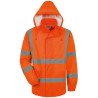 1 Stück Safestyle Warnschutz-Regenjacke, EN ISO 20471/3, EN 343 Kl 4/4/X, orange, optimaler Schutz bei schlechtem