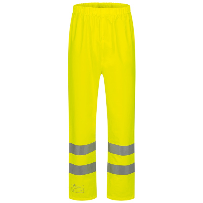 1 Stück KLAAS PU-Regenbundhose NORWAY, gelb, EN ISO 20471/1, EN 343, EN ISO 14116, EN 1149-