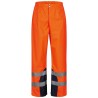 1 Stück Matula Warnschutzbundhose Sicherheitsbekleidung aus Polyester in leuchtendem Orange, EN ISO 20471/1, EN 343