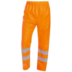 1 Stück TJARK Multinorm Regenbundhose PU orange EN ISO 20471, EN 343, EN ISO 14116, EN 114