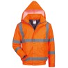 1 Stück Safestyle Warnschutzjacke Orange, nach EN ISO 20471 und EN343 zertifiziert, hohe Sichtbarkeit, wetterfest