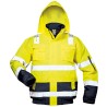 1 Stück Safestyle Pilotjacke Warnschutz aus Polyester in Gelb/Marine mit Schulterreflex gemäss EN ISO 20471 und EN