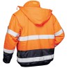 1 Stück Safestyle Warnschutzpilotenjacke orange/marine, EN ISO 20471/3, EN 343, EN ISO 13688, optimaler Schutz