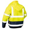 1 Stück Safestyle Pilotjacke Warnschutz aus Polyester in Gelb/Marine mit Schulterreflex gemäss EN ISO 20471 und EN