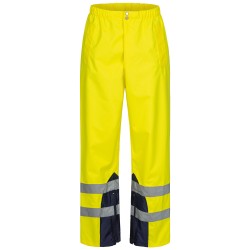 1 Stück Safestyle Warnschutzbundhose gelb, EN ISO 20471/1, EN 343, EN ISO 13688, hochsichtbar und wetterfest