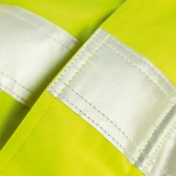 1 Stück ELYSEE® Pilotjacke gelb, EN ISO 20471/3, EN 14058, EN ISO 13688, hochsichtbar und funktional