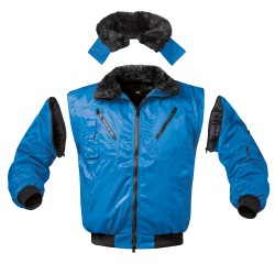 1 Stück NORWAY® Pilotjacke aus hochwertigem Material in royalblau